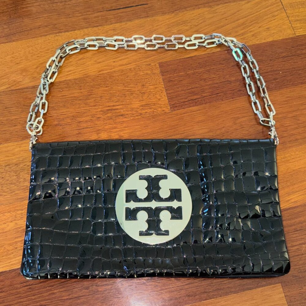 Tory Burch Patent Leather Shoulder Bag